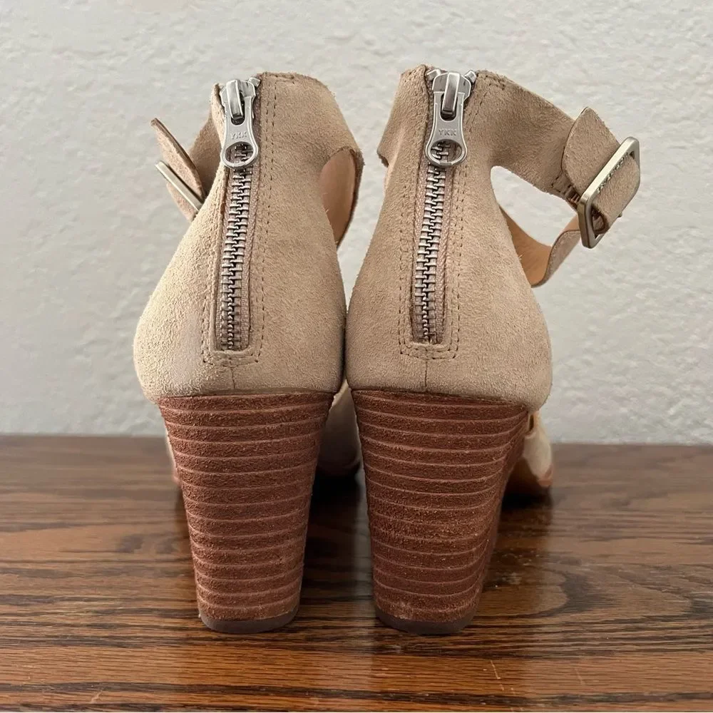 KORK-EASE Gazania Strap Sandals Suede Size 10